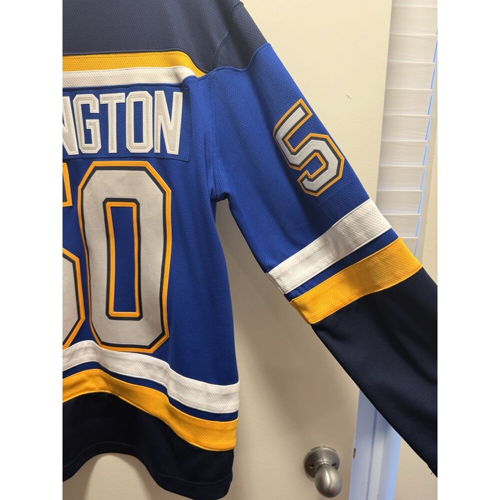 Jordan Binnington #50 Fanatics Men’s Authentic “Home” Alternate Jersey - Small - Picture 9 of 9